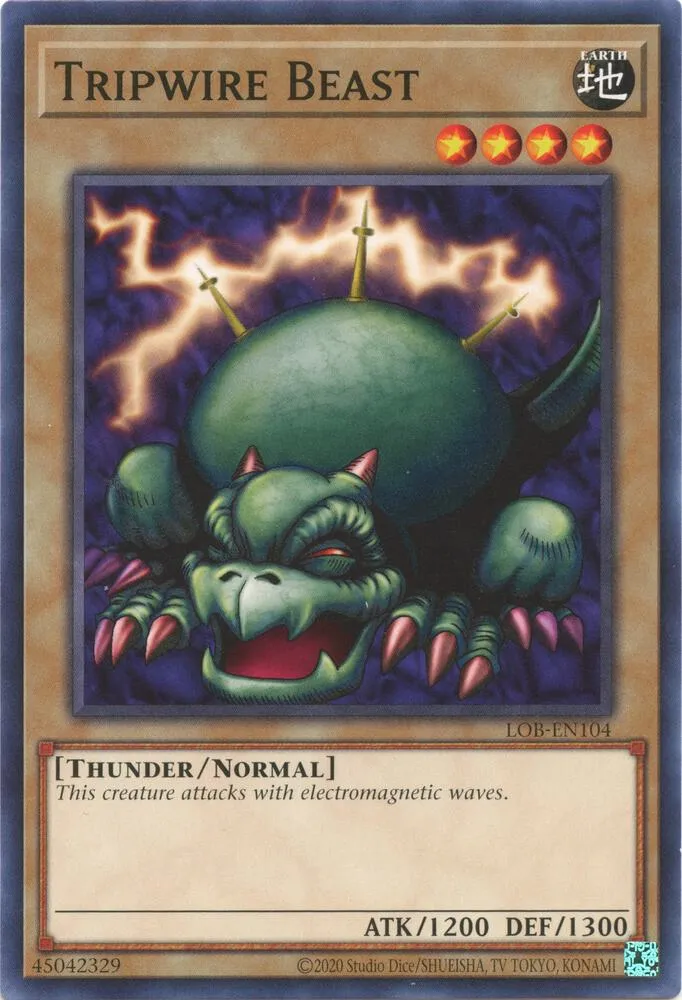 Tripwire Beast — Legend of Blue Eyes White Dragon (25th Anniversary Edition) — Yu-Gi-Oh!