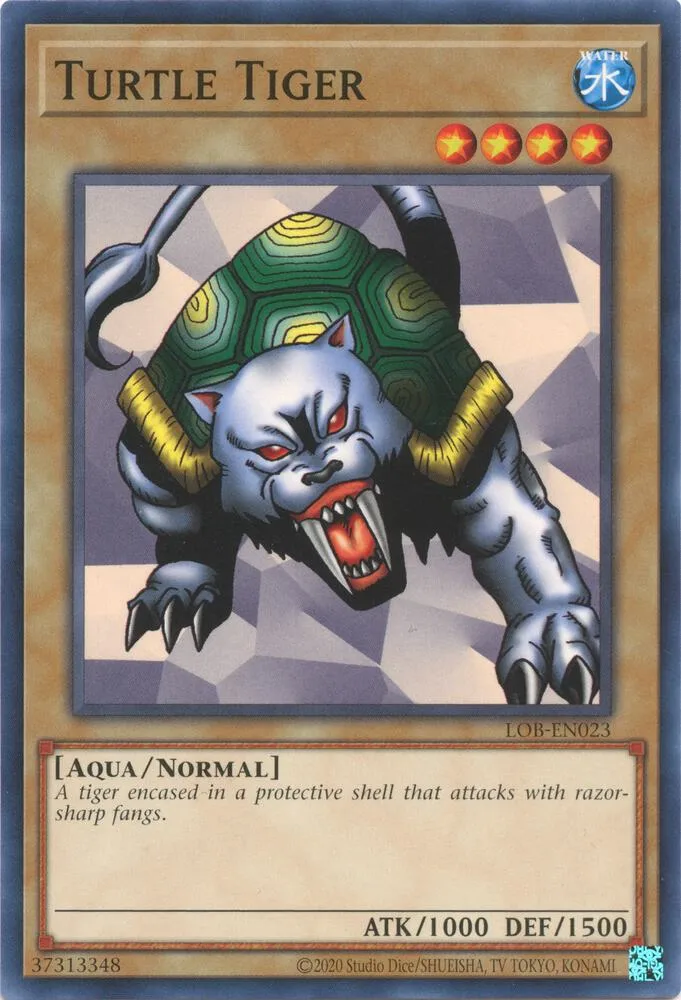 Turtle Tiger — Legend of Blue Eyes White Dragon (25th Anniversary Edition) — Yu-Gi-Oh!
