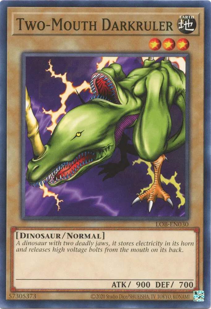 Two-Mouth Darkruler — Legend of Blue Eyes White Dragon (25th Anniversary Edition) — Yu-Gi-Oh!
