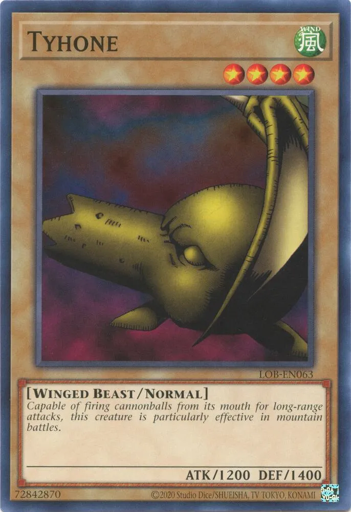 Tyhone — Legend of Blue Eyes White Dragon (25th Anniversary Edition) — Yu-Gi-Oh!