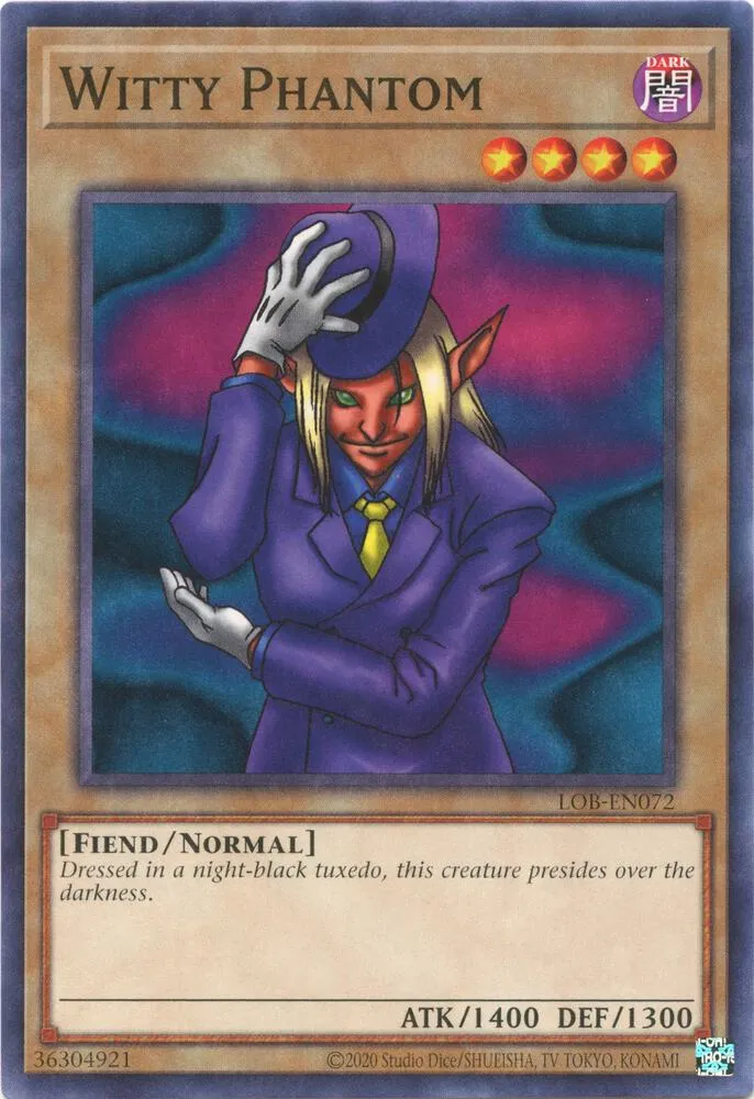 Witty Phantom — Legend of Blue Eyes White Dragon (25th Anniversary Edition) — Yu-Gi-Oh!