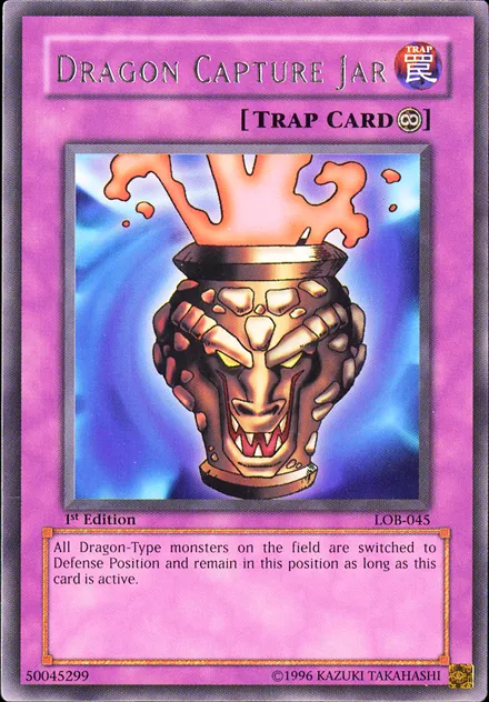 Jarre de Capture du Dragon — Legend of Blue Eyes White Dragon — Yu-Gi-Oh!