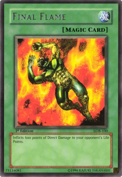 Flamme Ultime — Legend of Blue Eyes White Dragon — Yu-Gi-Oh!