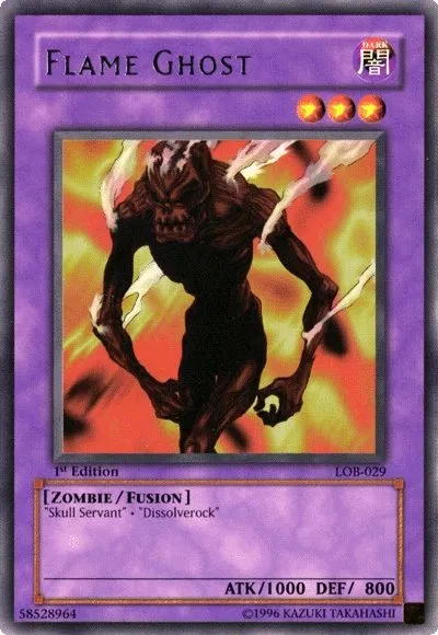 Flame Ghost — Legend of Blue Eyes White Dragon — Yu-Gi-Oh!
