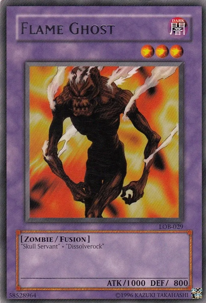 Flame Ghost — Legend of Blue Eyes White Dragon - Unlimited — Yu-Gi-Oh!