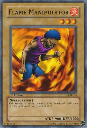 Flame Manipulator — Legend of Blue Eyes White Dragon — Yu-Gi-Oh!