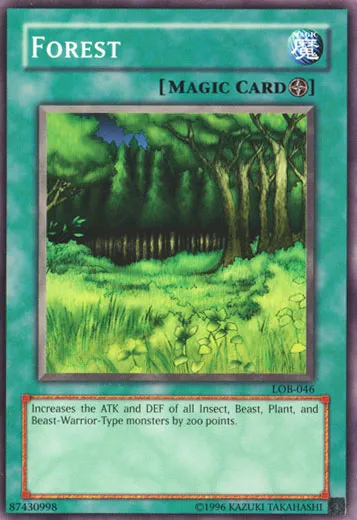 Forest — Legend of Blue Eyes White Dragon - Unlimited — Yu-Gi-Oh!