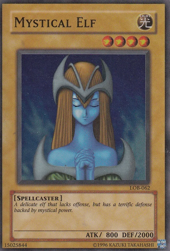 Mystical Elf — Legend of Blue Eyes White Dragon - Unlimited — Yu-Gi-Oh!