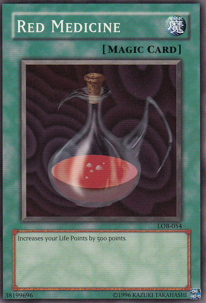 Red Medicine — Legend of Blue Eyes White Dragon - Unlimited — Yu-Gi-Oh!