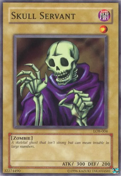 Skull Servant — Legend of Blue Eyes White Dragon - Unlimited — Yu-Gi-Oh!