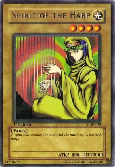 Esprit de la Harpe — Legend of Blue Eyes White Dragon — Yu-Gi-Oh!