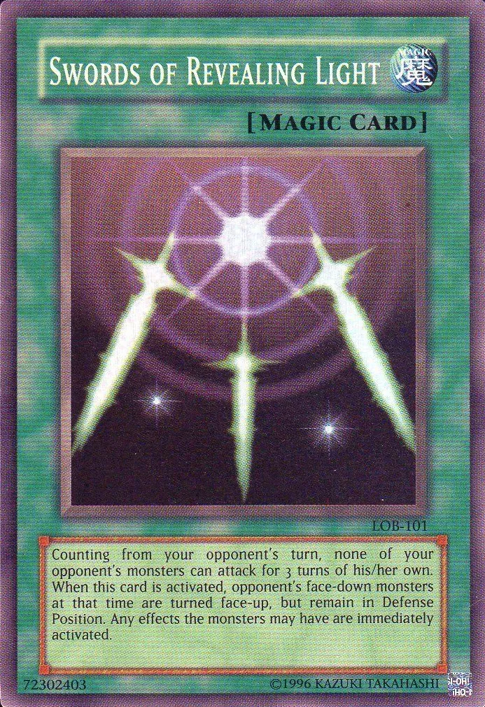 Swords of Revealing Light — Legend of Blue Eyes White Dragon - Unlimited — Yu-Gi-Oh!