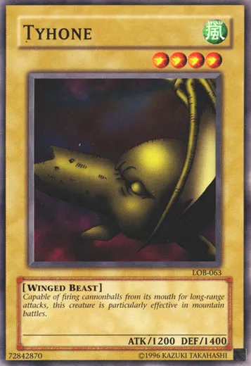 Tyhone — Legend of Blue Eyes White Dragon - Unlimited — Yu-Gi-Oh!