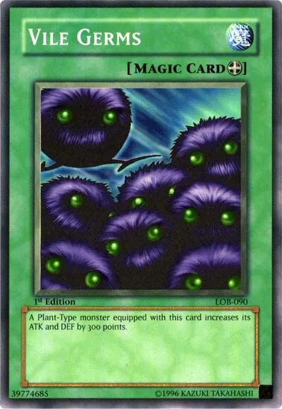 Vile Germs — Legend of Blue Eyes White Dragon - Unlimited — Yu-Gi-Oh!