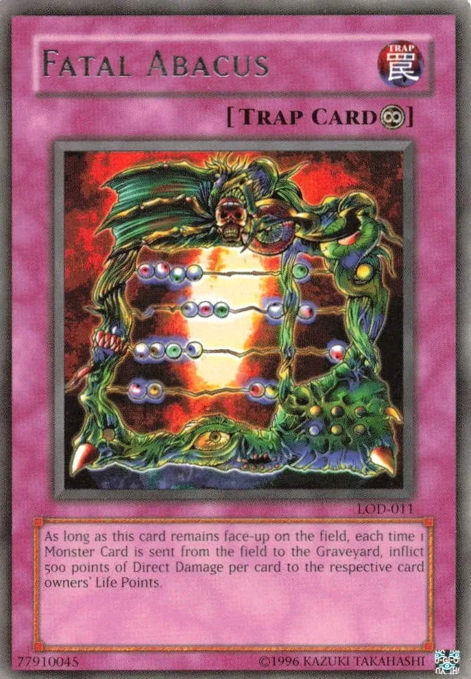 Fatal Abacus — Legacy of Darkness - Unlimited — Yu-Gi-Oh!