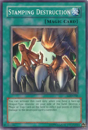 Écrasement Destructeur — Legacy of Darkness - Unlimited — Yu-Gi-Oh!