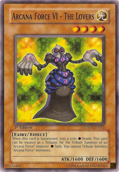 Arcana Force VI - The Lovers — Light of Destruction — Yu-Gi-Oh!