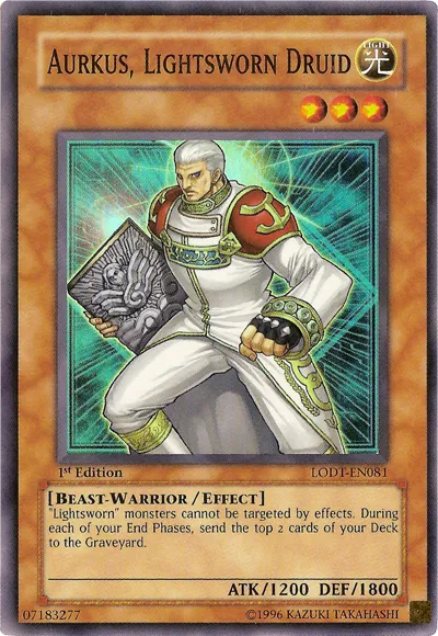 Aurkus, Lightsworn Druid — Light of Destruction — Yu-Gi-Oh!