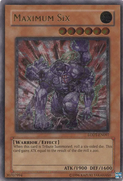 Maximum Six — Light of Destruction - Unlimited — Yu-Gi-Oh!