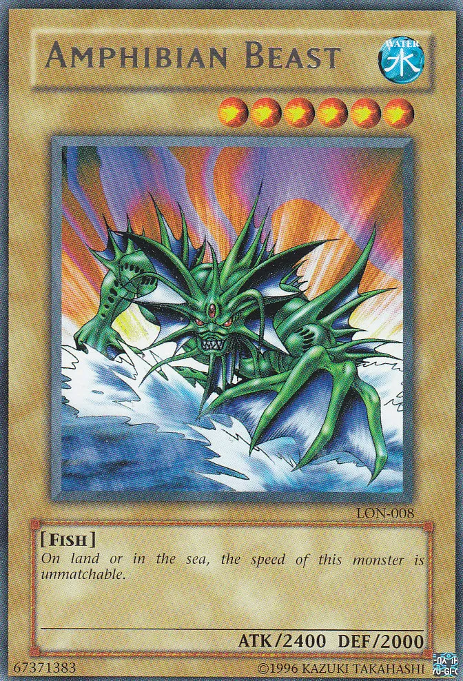 Amphibian Beast — Labyrinth of Nightmare - Unlimited — Yu-Gi-Oh!
