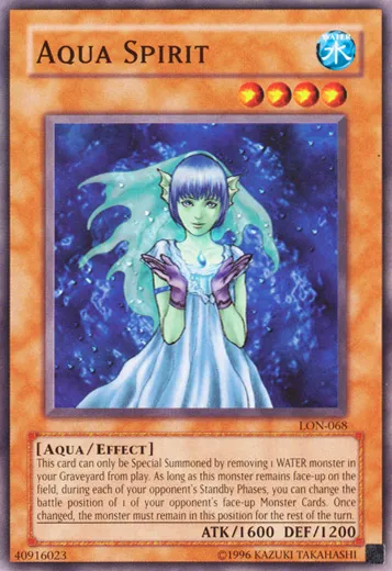 L'Esprit de l'Eau from Labyrinth of Nightmare - Unlimited - Yu-Gi-Oh!
