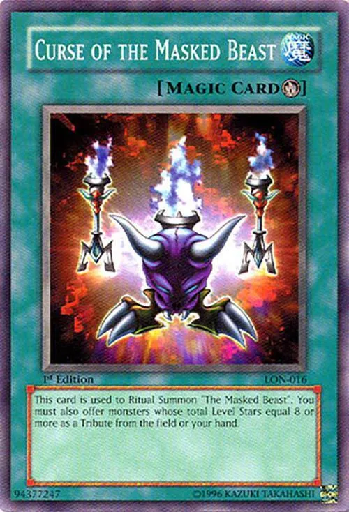 Curse of the Masked Beast — Labyrinth of Nightmare - Unlimited — Yu-Gi-Oh!
