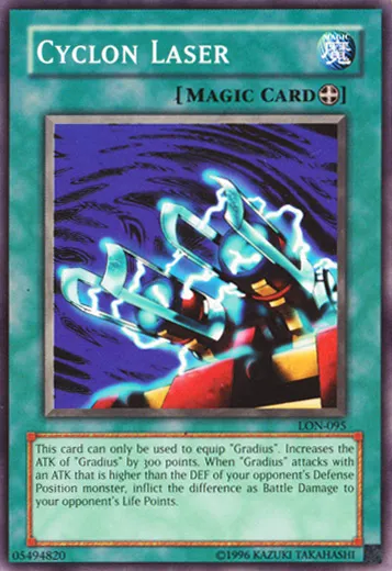 Cyclon Laser — Labyrinth of Nightmare - Unlimited — Yu-Gi-Oh!