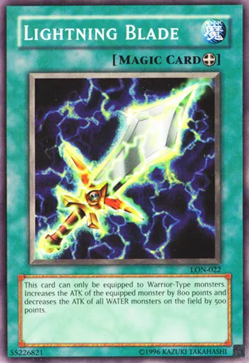 Lightning Blade — Labyrinth of Nightmare - Unlimited — Yu-Gi-Oh!