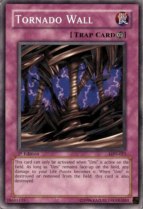 Tornado Wall — Labyrinth of Nightmare - Unlimited — Yu-Gi-Oh!