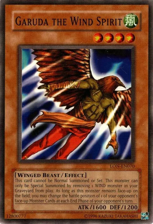 Garuda l'Esprit du Vent — Labyrinth of Nightmare (Worldwide English) — Yu-Gi-Oh!