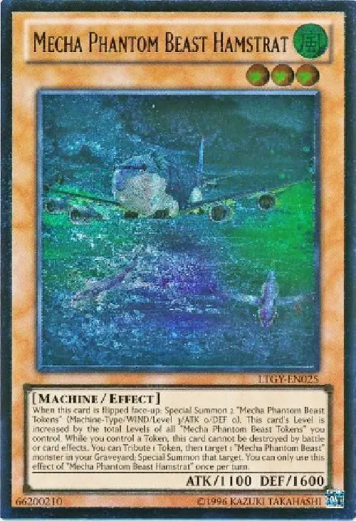 Mecha Phantom Beast Hamstrat — Lord of the Tachyon Galaxy - Unlimited — Yu-Gi-Oh!