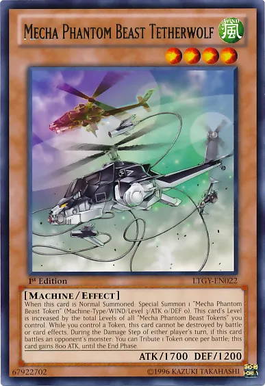 Mecha Phantom Beast Tetherwolf — Lord of the Tachyon Galaxy — Yu-Gi-Oh!