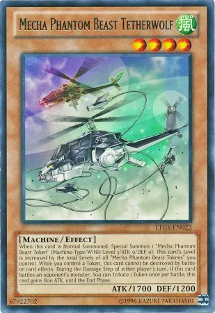 Mecha Phantom Beast Tetherwolf — Lord of the Tachyon Galaxy - Unlimited — Yu-Gi-Oh!