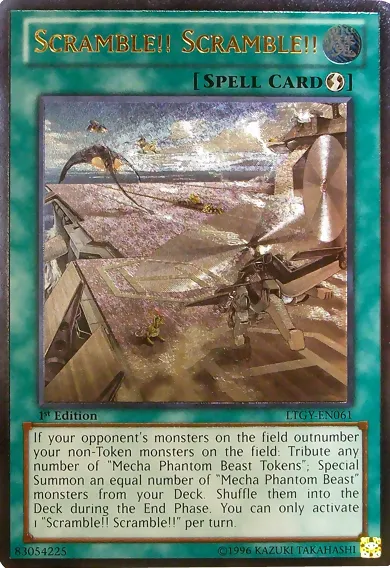 Scramble!! Scramble!! — Lord of the Tachyon Galaxy — Yu-Gi-Oh!