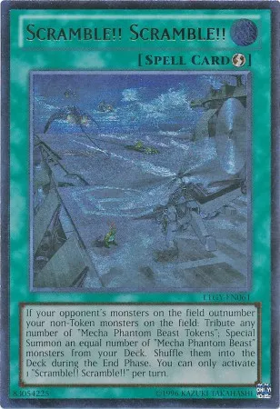 Scramble!! Scramble!! — Lord of the Tachyon Galaxy - Unlimited — Yu-Gi-Oh!