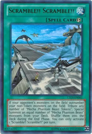 Scramble!! Scramble!! — Lord of the Tachyon Galaxy - Unlimited — Yu-Gi-Oh!
