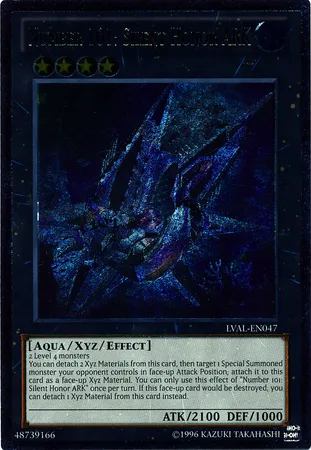 Number 101: Silent Honor ARK — Legacy of the Valiant - Unlimited — Yu-Gi-Oh!