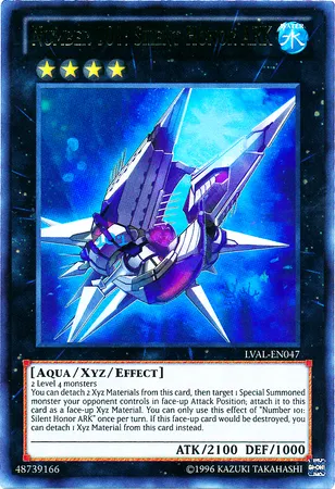 Number 101: Silent Honor ARK — Legacy of the Valiant - Unlimited — Yu-Gi-Oh!