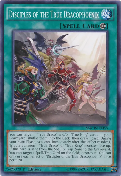 Disciples of the True Dracophoenix — Maximum Crisis — Yu-Gi-Oh!