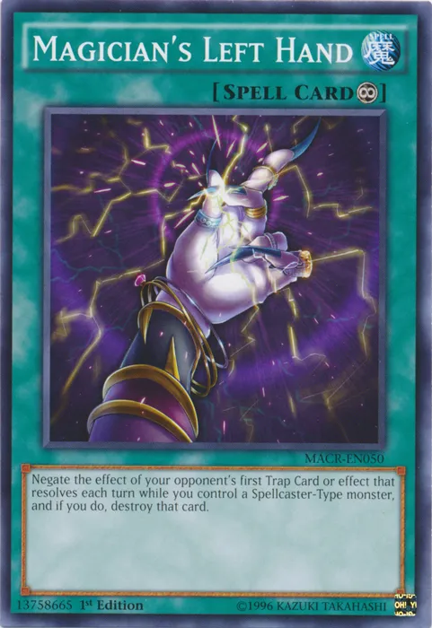 Magician's Left Hand — Maximum Crisis — Yu-Gi-Oh!
