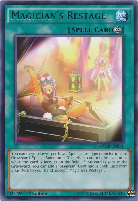 Magician's Restage — Maximum Crisis — Yu-Gi-Oh!