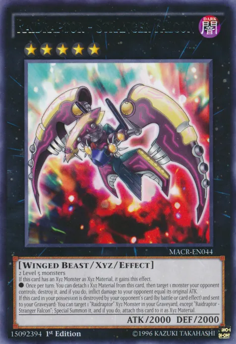 Raidraptor - Stranger Falcon — Maximum Crisis — Yu-Gi-Oh!