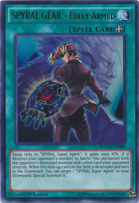 SPYRAL GEAR - Fully Armed — Maximum Crisis — Yu-Gi-Oh!