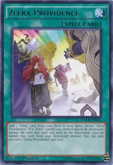 Zefra Providence — Maximum Crisis — Yu-Gi-Oh!