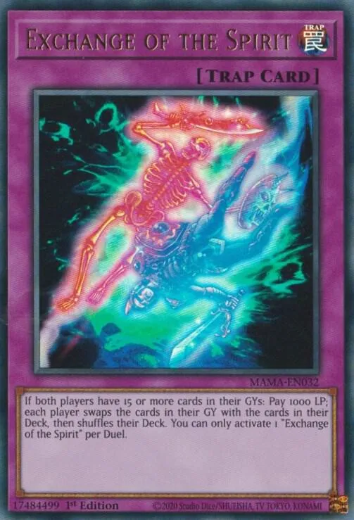 Exchange of the Spirit — Magnificent Mavens — Yu-Gi-Oh!