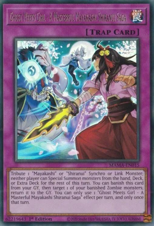 Ghost Meets Girl - A Masterful Mayakashi Shiranui Saga — Magnificent Mavens — Yu-Gi-Oh!