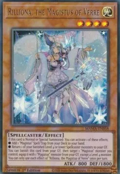 Rilliona, the Magistus of Verre — Magnificent Mavens — Yu-Gi-Oh!
