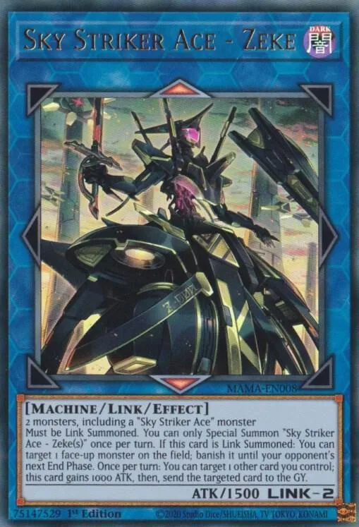 Sky Striker Ace - Zeke — Magnificent Mavens — Yu-Gi-Oh!