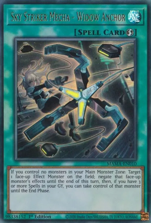 Sky Striker Mecha - Widow Anchor — Magnificent Mavens — Yu-Gi-Oh!