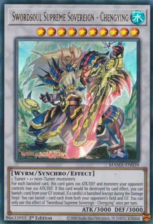 Swordsoul Supreme Sovereign - Chengying — Magnificent Mavens — Yu-Gi-Oh!